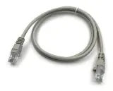 Патч-корд Buro UTP 4 пары cat5E CCA molded 1м серый RJ-45 (m)-RJ-45 (m) Image