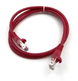 Патч-корд Buro UTP 4 пары cat5E CCA molded 1м красный RJ-45 (m)-RJ-45 (m) Image