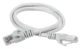 Патч-корд ITK PC01-C5EU-1M UTP RJ-45 вил.-вилка RJ-45 кат.5E 1м серый ПВХ (уп.:1шт) Image