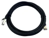 Патч-корд Buro STP 4 пары cat7 CCA molded 3м черный RJ-45 (m)-RJ-45 (m) Image