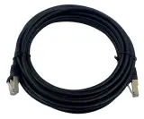 Патч-корд Buro STP 4 пары cat7 CCA molded 5м черный RJ-45 (m)-RJ-45 (m) Image