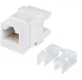 Модуль Lanmaster NTSS-KJ-UTP-RJ45-6-180-WT информ. KeystoneRJ45 кат.6 UTP бел. Image