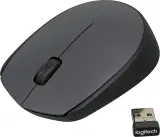 Мышь Logitech M170 серый/черный оптическая (1000dpi) беспроводная USB для ноутбука (2but) Image