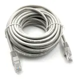 Патч-корд Buro UTP 4 пары cat5E CCA molded 10м серый RJ-45 (m)-RJ-45 (m) Image