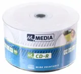 Диск CD-R MyMedia 700Mb 52x Pack wrap (50шт) Printable (69206) Image