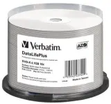 Диск DVD-R Verbatim 4.7Gb 16x Cake Box (50шт) Printable (43744) Image