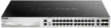 Коммутатор D-Link DGS-3130-30TS/B1A (L3) 24x1Гбит/с 2x10Гбит/с 4xКомбо(10GBase-T/SFP+) 4SFP+ управляемый Image