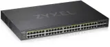 Коммутатор Zyxel GS192048HPV2-EU0101F (L2) 44x1Гбит/с 4xКомбо(1000BASE-T/SFP) 2SFP 48PoE+ 375W управляемый Image