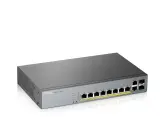 Коммутатор Zyxel GS1350-12HP-EU0101F (L2) 10x1Гбит/с 2SFP 8PoE+ 130W управляемый Image