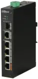 Коммутатор Dahua DH-PFS3106-4ET-60 (L2) 4x100Мбит/с 1x1Гбит/с 1SFP 3PoE+ 1PoE++ 60W неуправляемый Image