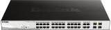 Коммутатор D-Link DGS-1210-28P/FL1A 28x1Гбит/с 4xКомбо(1000BASE-T/SFP) 24PoE 193W управляемый Image