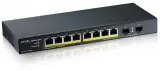 Коммутатор Zyxel GS1100-10HP-EU0102F 8x1Гбит/с 2SFP 8PoE+ 130W неуправляемый Image