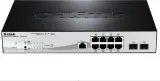 Коммутатор D-Link DGS-1210-10P/ME/A1A 8x1Гбит/с 2SFP 8PoE управляемый Image