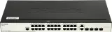 Коммутатор D-Link DES-3200-28/C1A 24x100Мбит/с 2xКомбо(1000BASE-T/SFP) 2SFP управляемый Image