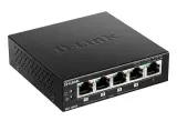 Коммутатор D-Link Unmanaged Switch 5x100Base-TX (4x100Base-TX PoE), PoE Budget 60W, metal case Image