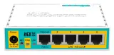 Маршрутизатор MikroTik hEX PoE lite with 650MHz CPU, 64MB RAM, 5xLAN (four with PoE out), USB, RouterOS L4, plastic case and PSU Image