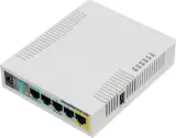 Точка доступа wi-fi MikroTik RouterBOARD 951Ui-2HnD with 600Mhz CPU, 128MB RAM, 5xLAN, built-in 2.4Ghz 802b/g/n 2x2 two chain wireless with integrated antennas, desktop case, PSU, RouterOS L4 Image