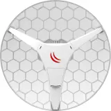 Точка доступа MikroTik Wireless Wire Dish (Pair of preconfigured LHGG-60ad devices for 60Ghz link (60GHz antenna, 802.11ad wireless, four core 716MHz CPU, 256MB RAM, 1x Gigabit LAN, RouterOS L3, POE, PSU) for 1Gbps Image