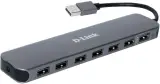 Концентратор usb D-Link USB 2.0 Hub, 7xUSB 2.0 with Fast-Charging port Image