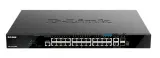 Коммутатор D-Link PROJ Managed L3 Stackable Switch 20x1000Base-T PoE, 4x2.5GBase-T PoE, 2x10GBase-T, 2x10GBase-X SFP+, PoE Budget 370W (740W with DPS-700), CLI, RJ45 Console, RPS Image