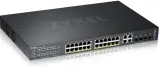 Коммутатор Zyxel GS2220-28HP-EU0101F (L2) 24x1Гбит/с 4xКомбо(1000BASE-T/SFP) 24PoE+ 375W управляемый Image