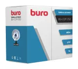 Кабель сетевой Buro BU-COP-050 UTP 4 пары cat5E solid 0.50мм Cu 305м серый Image