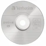 Диск DVD+R Verbatim 4.7Gb 16x Cake Box (100шт) (43551) Image