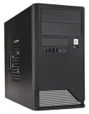 Корпус Mini Tower InWin EMR048 Black/Silver 450W U2.0*2+U3.0*2+AirDuct+Audio mATX Image