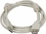 Кабель-удлинитель Ningbo USB A(m) USB A(f) 1.8м (USB2.0-AM/AF-1.8M-MG) феррит.кольца Image