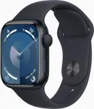 Смарт-часы Apple Watch Series 9 A2978 41мм OLED корп.темная ночь Sport Band рем.темная ночь разм.брасл.:150-200мм (MR8X3ZP/A) Image