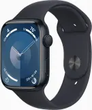 Смарт-часы Apple Watch Series 9 A2980 45мм OLED корп.темная ночь Sport Band рем.темная ночь разм.брасл.:160-210мм (MR9A3LL/A) Image