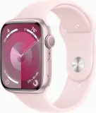 Смарт-часы Apple Watch Series 9 A2980 45мм OLED корп.розовый Sport Band рем.светло-розовый разм.брасл.:140-190мм (MR9G3LL/A) Image