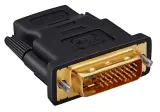 Переходник Buro HDMI (f) DVI-D (m) (HDMI-19FDVID-M_ADPT) черный Image