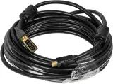 Кабель Buro HDMI (m) DVI-D (m) 10м (HDMI-19M-DVI-D-10M) феррит.кольца черный Image