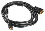 Кабель Buro HDMI (m) DVI-D (m) 3м (HDMI-19M-DVI-D-3M) феррит.кольца Image