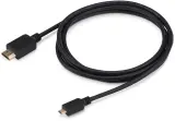 Кабель аудио-видео Buro HDMI 1.4 HDMI (m)/Micro HDMI (m) 1.8м. черный (MICROHDMI-HDMI-1.8) Image