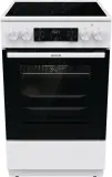 Плита Электрическая Gorenje GECS5C70WA белый/черный стеклокерамика (без крышки) Image