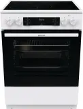 Плита Электрическая Gorenje GEC6C40WD белый стеклокерамика (без крышки) Image