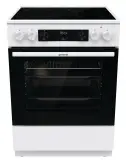 Плита Электрическая Gorenje GECS6C70WC белый/черный стеклокерамика (без крышки) Image