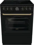 Плита Электрическая Gorenje GECS6B71CLB черный стеклокерамика (без крышки) Image