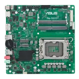 Материнская плата ASUS PRO H610T-CSM, LGA1700, H610, 2*DDR5, DP+HDMI, 2 SATA 6.0, M.2, USB 3.2, USB 2.0,  mITX; 90MB1G60-M0EAYC Image