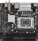 Материнская плата ASROCK B760M-ITX/D4 WIFI, LGA1700, B760, 2*DDR4, HDMI+DP, 4xSATA3 6.0 (RAID), M.2 Socket, USB 3.2, USB2.0, Type-C, mITX Image