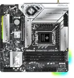 Материнская плата ASROCK B760M STEEL LEGEND WIFI, LGA1700, B760, 4*DDR5, HDMI+DP, 4xSATA3 6.0 (RAID), M.2 Socket, USB 3.2, USB2.0, Type-C, mATX Image