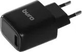 Сетевое зар./устр. Buro BUWG1 18W 3A (QC) USB-A универсальное черный (BUWG18P100BK) Image