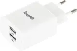 Сетевое зар./устр. Buro BUWE1 10.5W 2.1A 2xUSB универсальное белый (BUWE10S200WH) Image