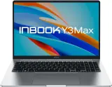 Ноутбук Infinix Inbook Y3 Max YL613 Core i5 1235U 16Gb SSD512Gb Intel Iris Xe graphics 16" IPS FHD (1920x1200) noOS silver WiFi BT Cam (71008301570) Image