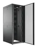 Шкаф коммутационный C3 Solutions (C3.RF4803) напольный 48U 750x1050мм пер.дв.перфор. задн.дв.перфор. 2 бок.пан. направл.под закл.гайки 1130кг черный Image