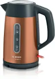 Чайник электрический Bosch TWK4P439 1.7л. 2400Вт коричневый корпус: металл/пластик Image