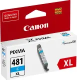 Картридж струйный Canon CLI-481XLC 2044C001 голубой (8.3мл) для Canon Pixma TS6140/TS8140TS/TS9140/TR7540/TR8540 Image