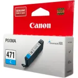 Картридж струйный Canon CLI-471C 0401C001 голубой для Canon Pixma MG5740/MG6840/MG7740 Image